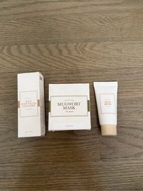 NWT Korean Skincare I'm From Mugwort Mask & Rice Skincare Bundle